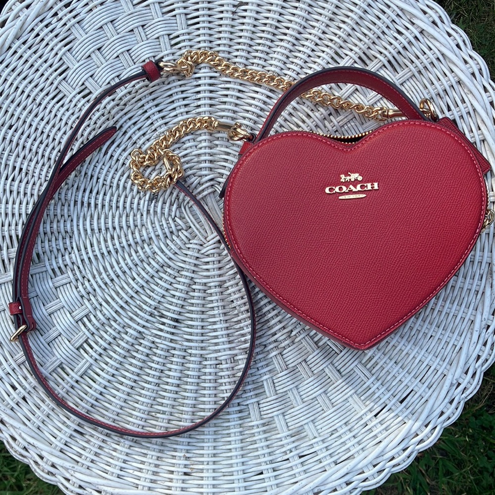 Heart shaped couch purse
